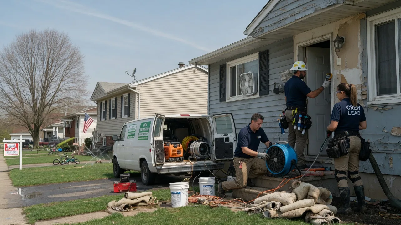 Flood Cleanup in Eastvale, CA near me